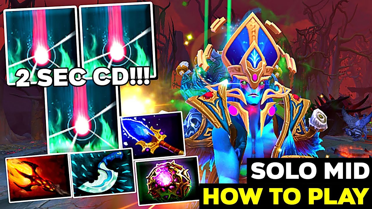 How to play SOLO MID Oracle BOOST MMR Hero 2 CD 7.39 New Carry - Dota 2