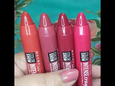 Видео: Maybelline Color Show Intense Crayon Passionate Plum Review