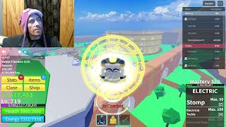 I became a giant Buddha in Blox Fruits on ROBLOX