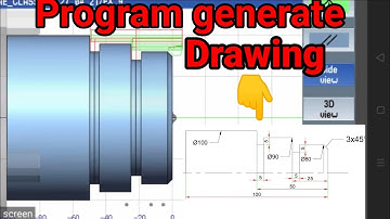 #CNC_TURNING #PROGRAM_GENERATE #SIMULATION#Example_Drawing #Programming_Format #Siemens_Sinumerik