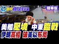 美國對伊朗及中國的立場升級