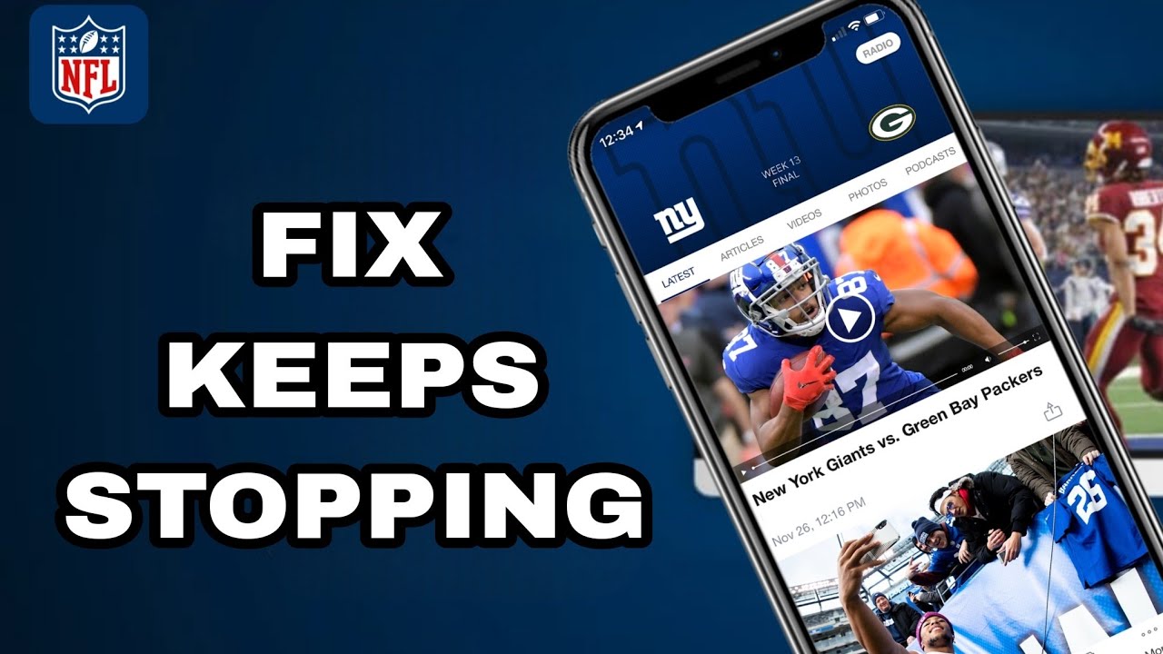 How To Fix And Solve NFL App Keeps Stopping | Final Solution - YouTube