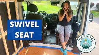 Scopema Swivel Seat | The Swivel Shop | Ram ProMaster Van Build Series | Van Life | Nomadic Life by Lauren Lawliss 10,506 views 1 year ago 10 minutes, 48 seconds