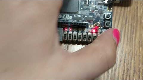 Lab1 Part4: UpDn counter with 1Hz clock divider
