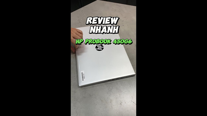 Đánh giá hp probook 450 g6