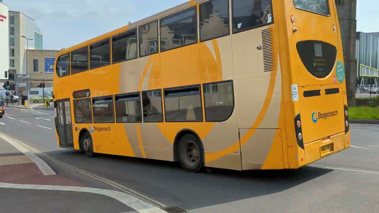 A few buses Plymouth