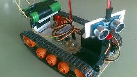 Picaxe Ping Robot