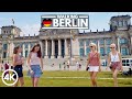 [4K] Berlin Germany City Walking Tour in 2020 - Walk on a Hot Summer Day