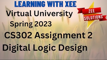 CS302 Assignment 2 Spring 2023 Virtual University of Pakistan