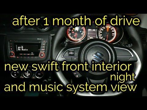 New Swift Night Interior And Music System 2018 My Car My