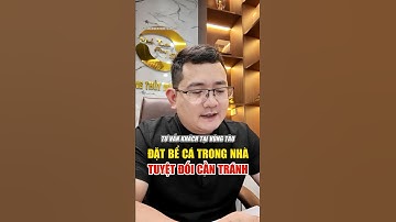 Đặt Bể Cá Trong Nhà Tuyệt Đối Cần Tránh