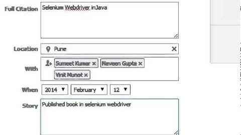 How to Add a life event in facebook
