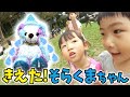 #にじくまちゃんぬすまれた そらくまちゃん編 GPS&スマートタグで犯人を捜索せよ!GPSかくれんぼ☆番外編☆|日曜家族#710 (*´ω`*)