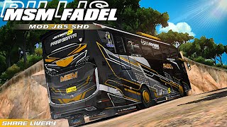 SHARE LIVERY BUSSID MSM FADEL TERBARU‼️MOD JB5 KP PROJECT screenshot 3