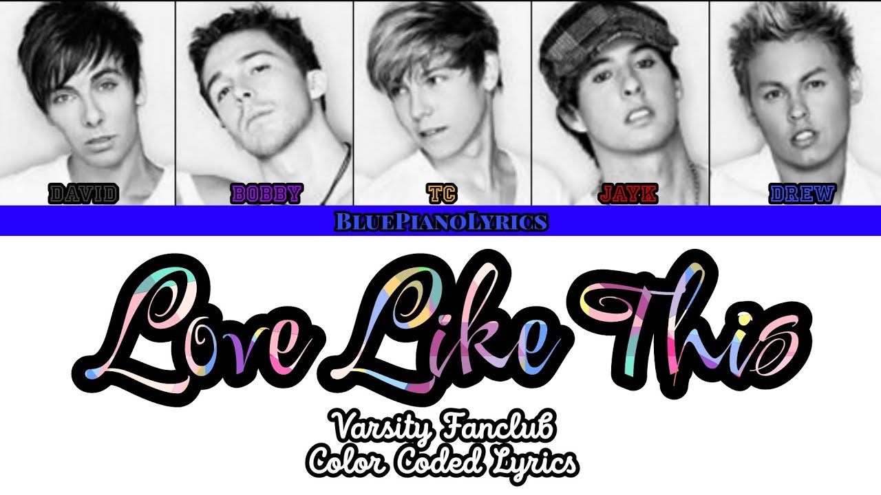 'Love Like This' Varsity Fanclub Lyrics (Demo For SS501) (Color Coded Lyrics)