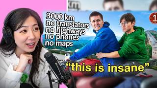 Fuslie REACTS To Ludwig & Michael Reeves Tip To Tip CHINA (Day 1)