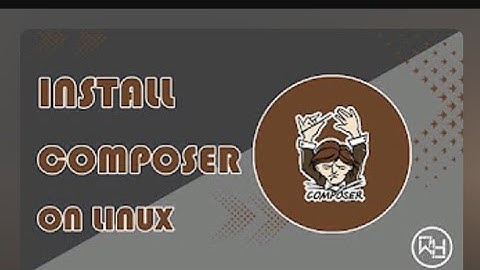 How to install COMPOSER on LINUX, MINT, UBUNTU