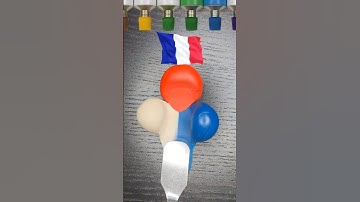 What color do mixed flags make?? (Part 3) #stateflags #colormixing #guessthecolor #oddlysatisfying