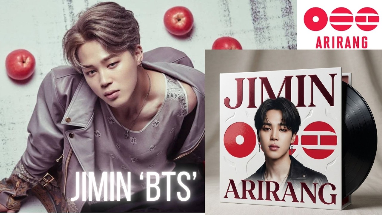 [Full Album] JIMIN - The 5th Album 'ARIRANG' -  Burgundy Vinyl Edition (Fan Made)