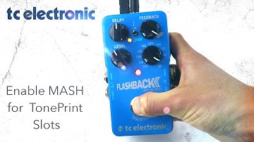 FLASHBACK 2 DELAY: Enable MASH for TonePrint Slots (macOS)
