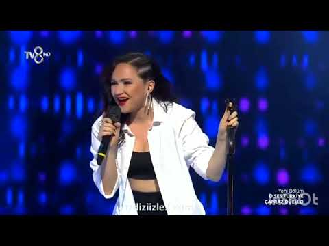 Anastasiya - if I were a boy ✌️ O Ses Türkiye ✌️ Çapraz Düello