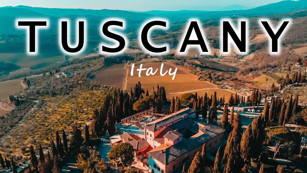 Tuscany (Italy) by Drone in 4K - YouTube