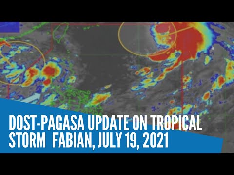 Pagasa: Fabian slightly intensifies, nearing 'severe tropical storm' category