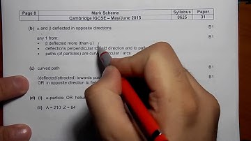 May/Jun 2015 Paper 3 Var 1 (Q11) IGCSE Physics CIE 0625