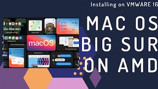 #MacOSBigSur #AMD #VMware16 Installing MAC OS Big Sur in VMware 16 for AMD CPU'S 😎👍
