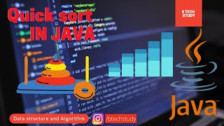 Quick Sort Algorithm With Java Program || code in java