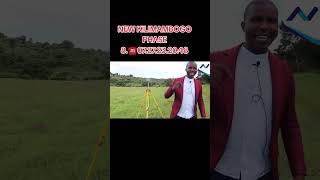 New Kilimambogo project located only 2kms  from Tarmac @385k.Call,/WhatsApp 0727-232048