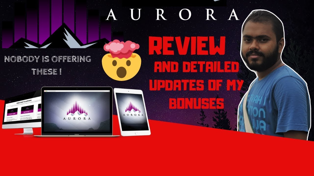 AURORA REVIEW - MY CUSTOM BONUSES EXPLAINED😍