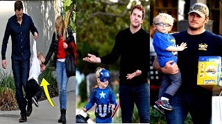 Chris Pratt [ Avengers Endgame Cast ] Son Jack Pratt - 2018