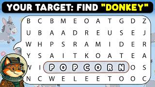 🦊🔍 Word Search Game | Only 5% Can Find Them All! 🔎🦊 | Word Search Puzzle screenshot 5