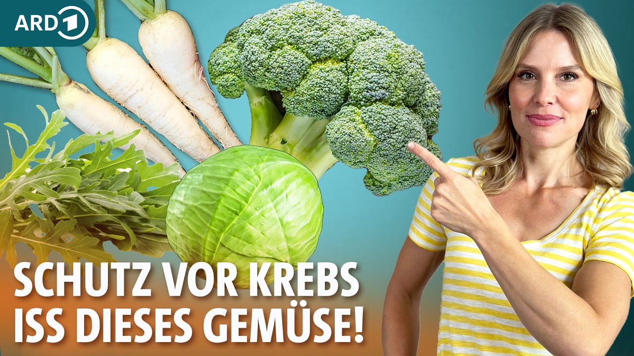 Ballaststoffe, Gemüse und Kaffee: Ernährung als Schutz vor Krebs | Dr. Julia Fischer | ARD Gesund