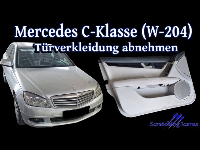 Mercedes C-Klasse 204, Türverkleidung ausbauen - Tutorial 