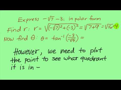 converting a complex number into trig polar form using a express the complex number in trigonometric form 3i