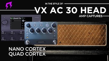 Vox ac30 head amp NANO CORTEX & QUAD CORTEX amp captures Liveplayrock #liveplayrock #nanocortex