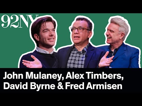 John Mulaney, Alex Timbers and David Byrne in Conversation with Fred Armisen