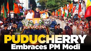 LIVE: PM Modi's MEGA roadshow in Puducherry Wealth