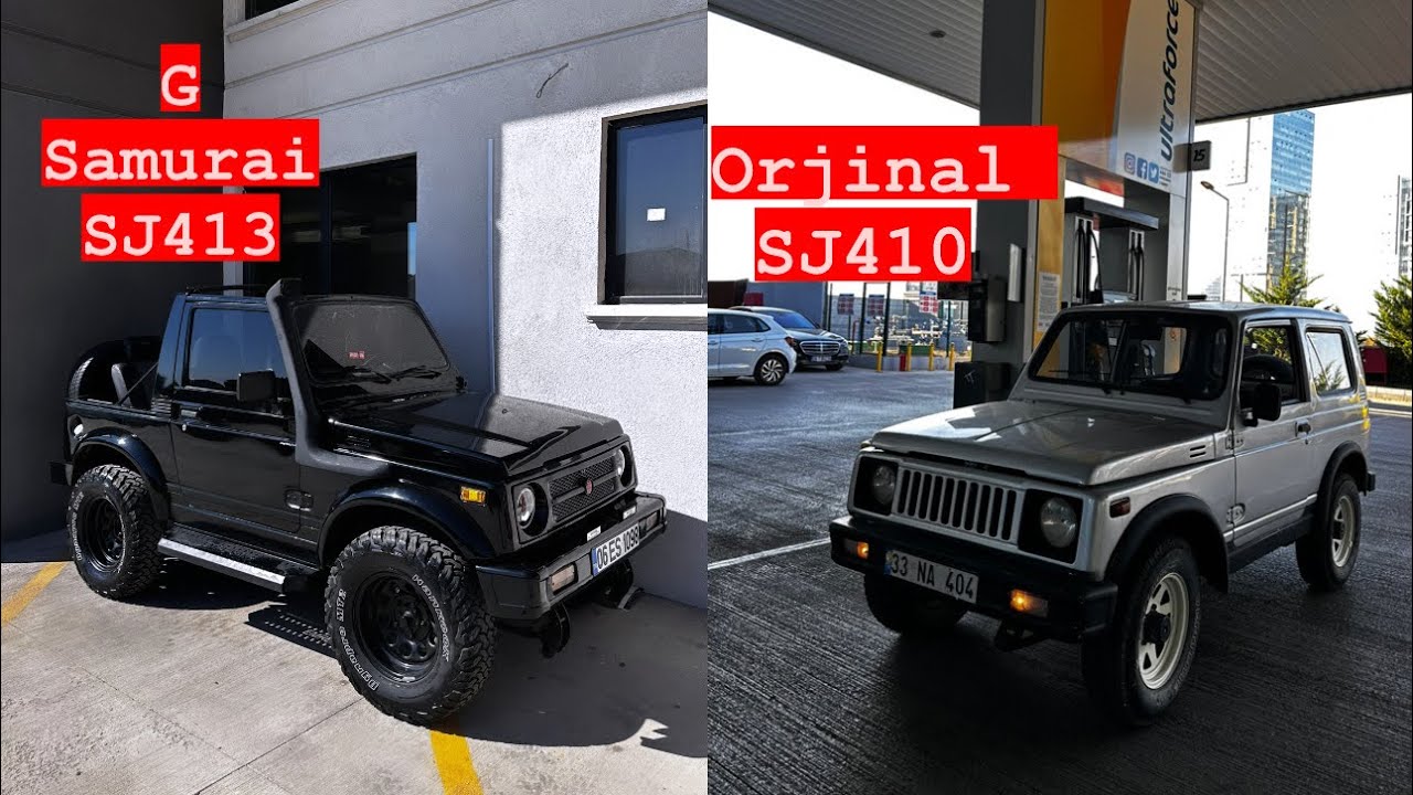 ilk sahibinden orijinal ve komple restoreli G suzuki samurai aldık
