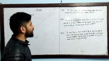 +2 NEB Business Mathematics Annuity Class Episode IV (Mixed Problem)