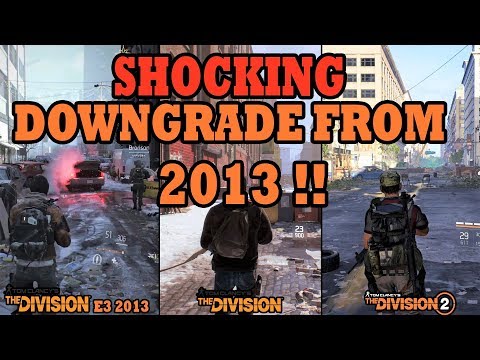 The Division (E3 2013) vs The Division vs The Division 2 Graphics Comparison | Shocking Downgrade
