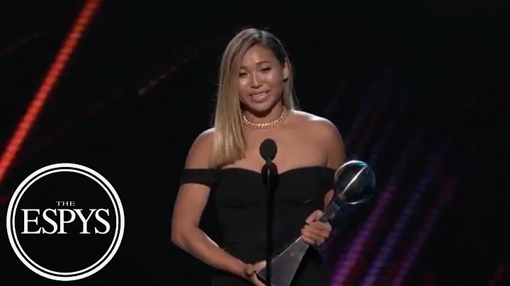 Chloe Kim wins Best Female Athlete award | 2018 ES...