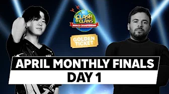 World Championship: April Monthly Finals | Day 1 | #ClashWorlds | Clash of Clans