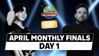World Championship April Monthly Finals Day 1 Clash Of Clans