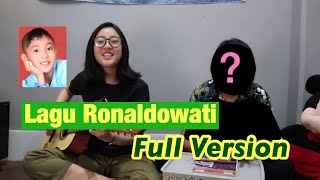Lagu Ronaldowati (Accoustic Version) with Real Drum App - Nona berlian ft. Syahnaz