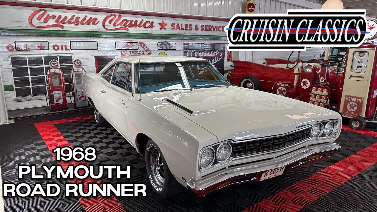 1968 Plymouth Road Runner Sable White | at Cruisin Classics - YouTube