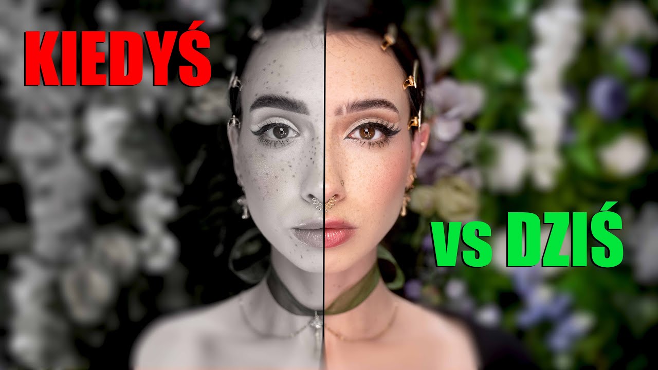 KIEDYŚ vs DZIŚ moje błędy w makijażu