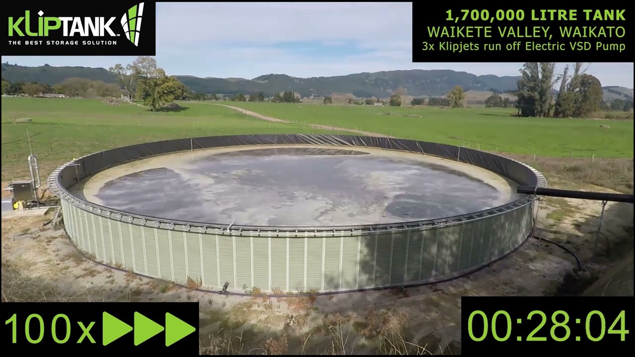 3x KlipJets with Electric VSD Pump in Action | KlipTank NZ